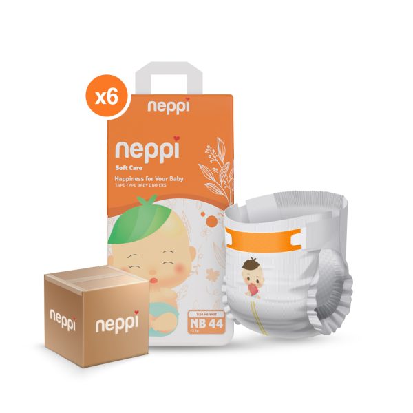 Neppi Popok Bayi Tape, Diapers Tape NB 44 - 6 Pack, Diapers Tape NB 44, Diapers Tape 6 pack, neppi Diapers Tape NB 44 - 6 Pack, neppi Diapers Tape NB 44, neppi Diapers Tape 6 pack, Diapers Tape New Born 44, neppi Diapers Tape New Born 44, Neppi Soft Care Tape, popok celana bayi baru lahir, popok bayi baru lahir, neppi popok celana bayi baru lahir, neppi popok bayi baru lahir, popok bayi newborn, popok bayi 0-6 bulan, popok bayi 0-6 bulan perekat, Perekat Soft Care NB 44, popok bayi perekat, popok perekat bayi baru lahir