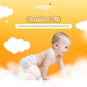 Neppi Popok Bayi Celana Diapers Pants L 26 - 6 Pack 7