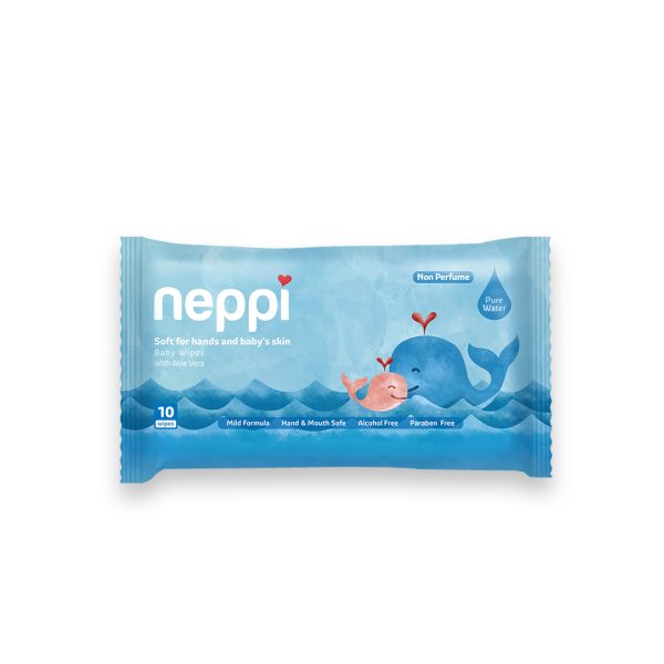 Baby Wipes Non Parfum - Travel Pack (Buy 1 Get 1)